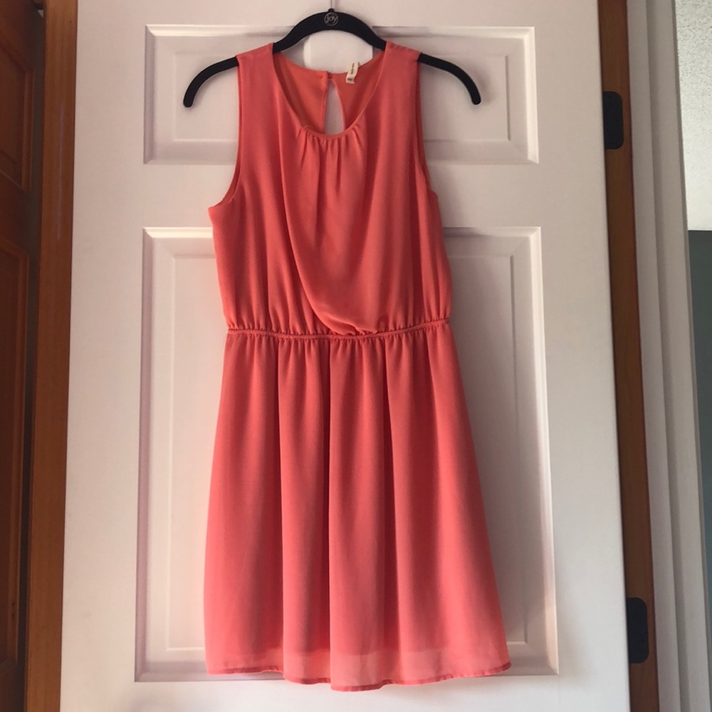 Peach Dress
